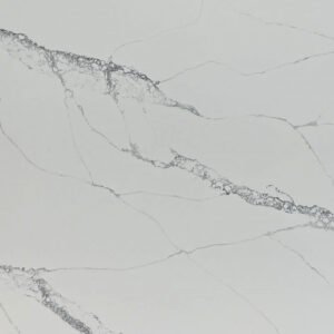 Tranquility White quartz swatch